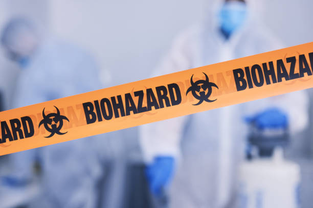 Professional Infectious Disease Decontamination technician working in South Sutton, NH